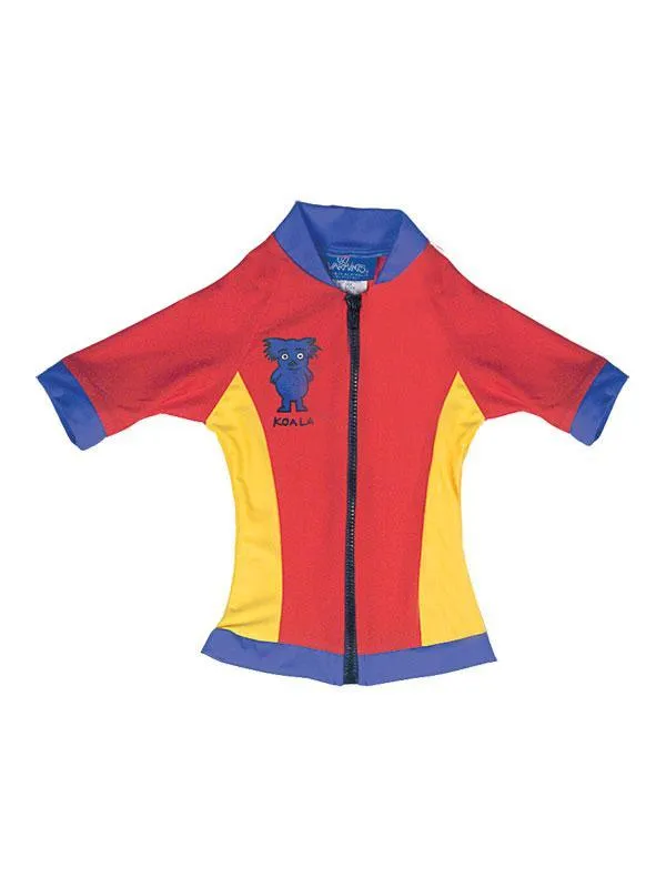 1005 Ozi Varmints Swim Jacket with Zip - SP50  - Red