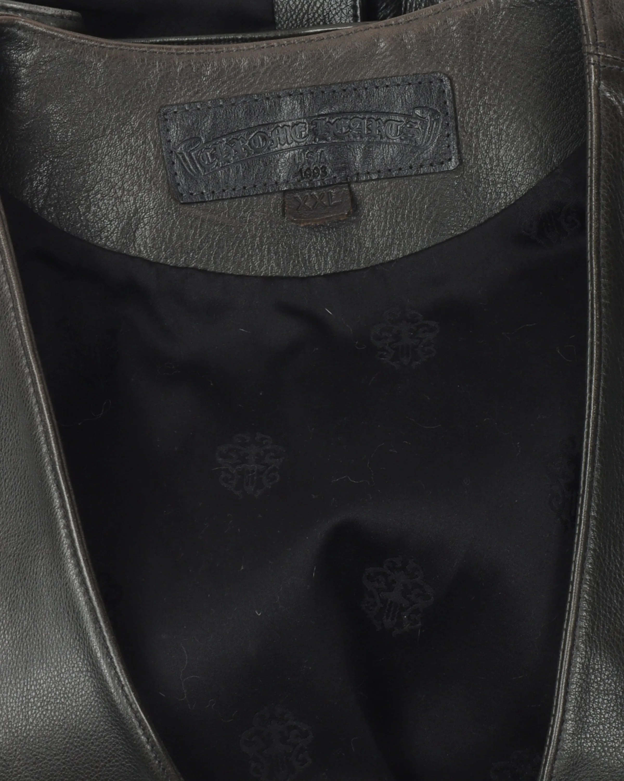 1993 Vintage Leather Vest