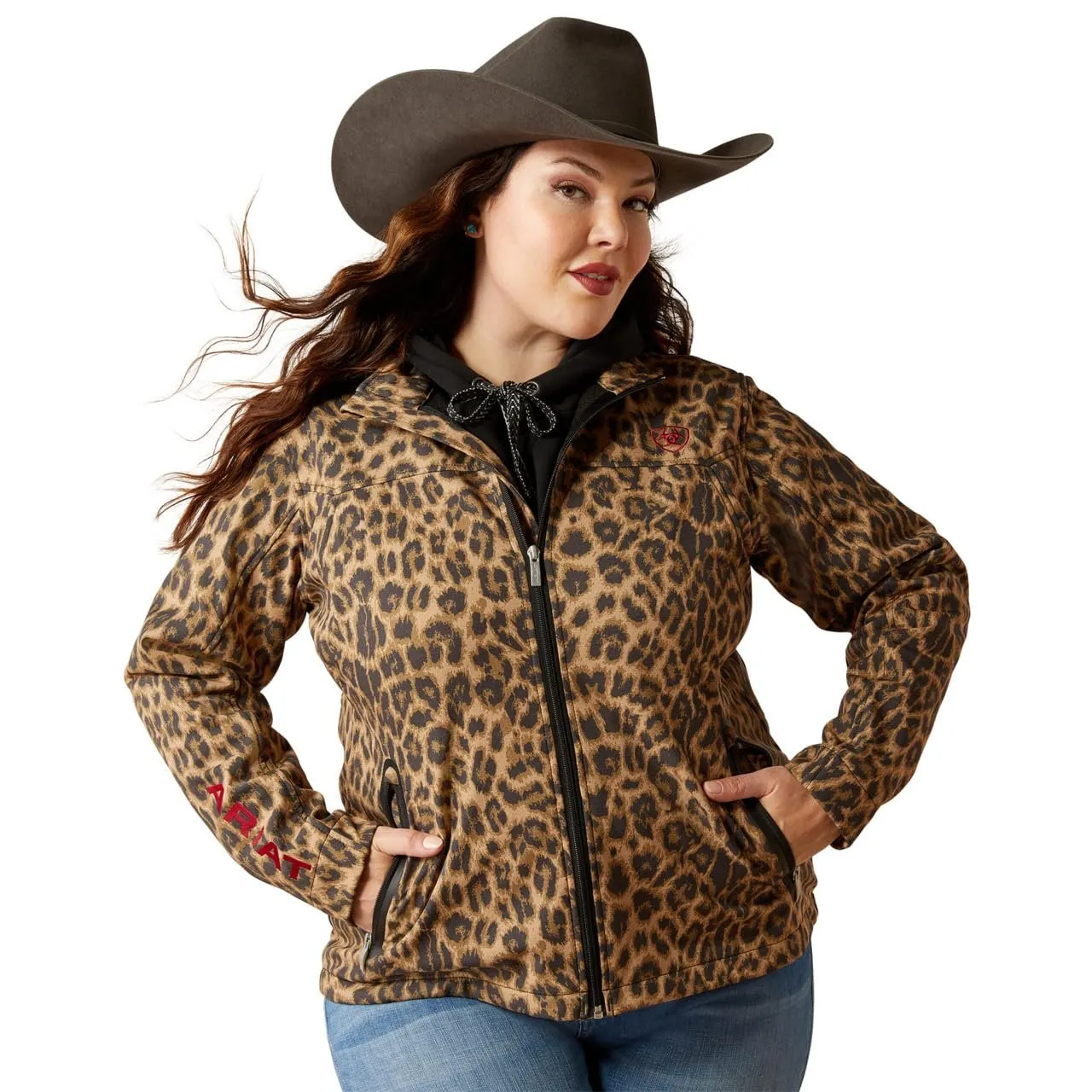 Ariat Women's New Team Softshell Print Jacket