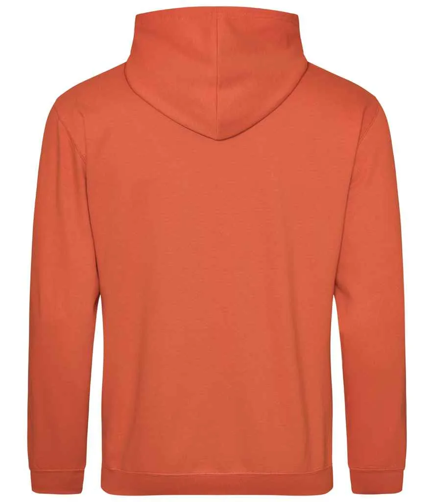 AWDis College Hoodie - Orange, Brown