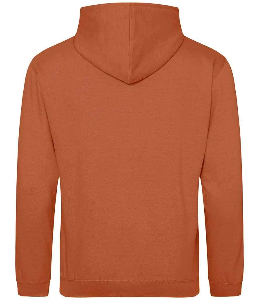 AWDis College Hoodie - Orange, Brown