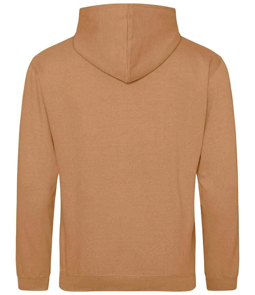 AWDis College Hoodie - Orange, Brown