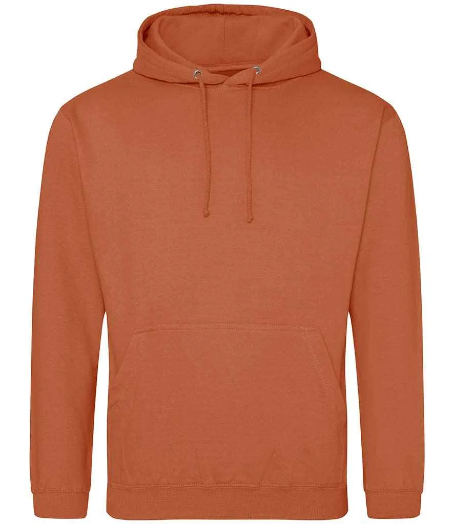 AWDis College Hoodie - Orange, Brown