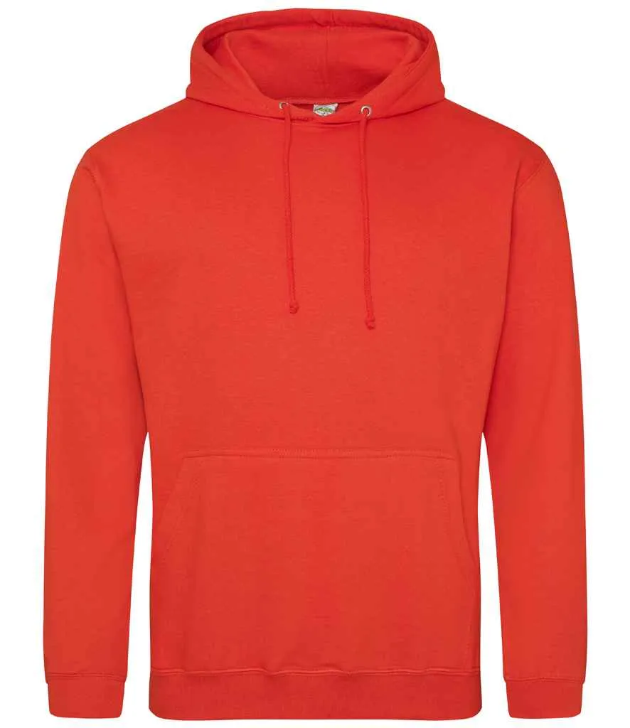 AWDis College Hoodie - Orange, Brown