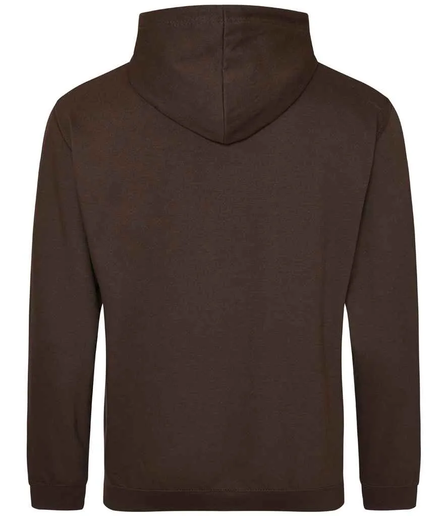 AWDis College Hoodie - Orange, Brown