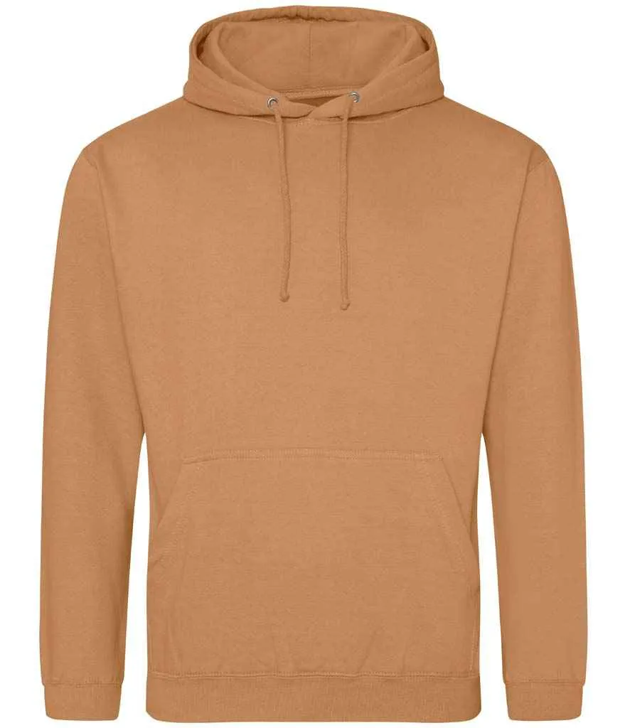 AWDis College Hoodie - Orange, Brown