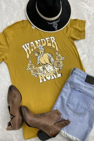 BC WANDER MORE - MUSTARD