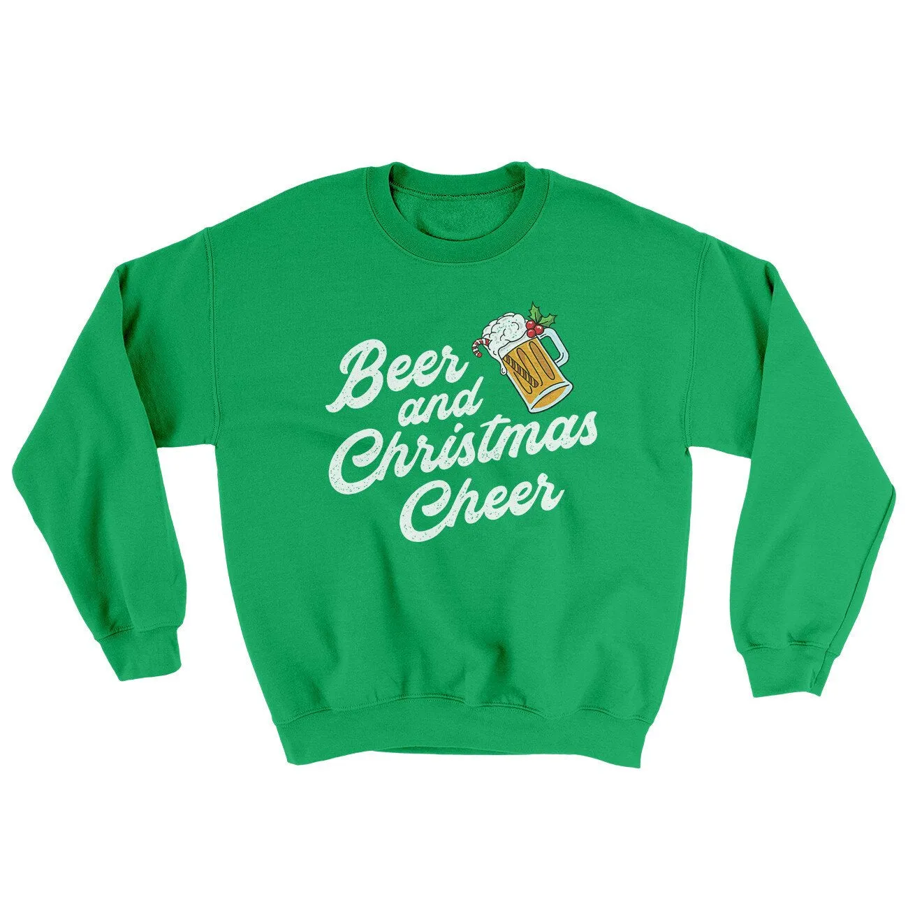 Beer And Christmas Cheer Ugly Sweater