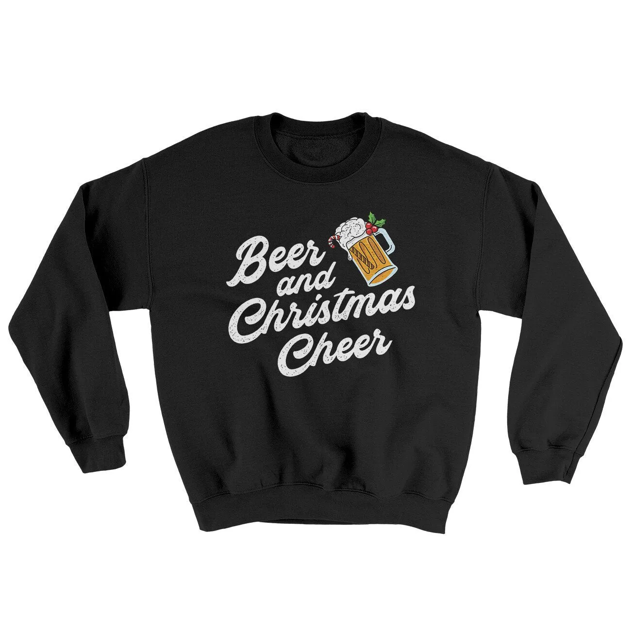 Beer And Christmas Cheer Ugly Sweater