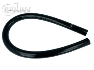 BOOST Products Flex Silicone Hose 48mm (1-7/8") ID, 1m (3') Length, Black