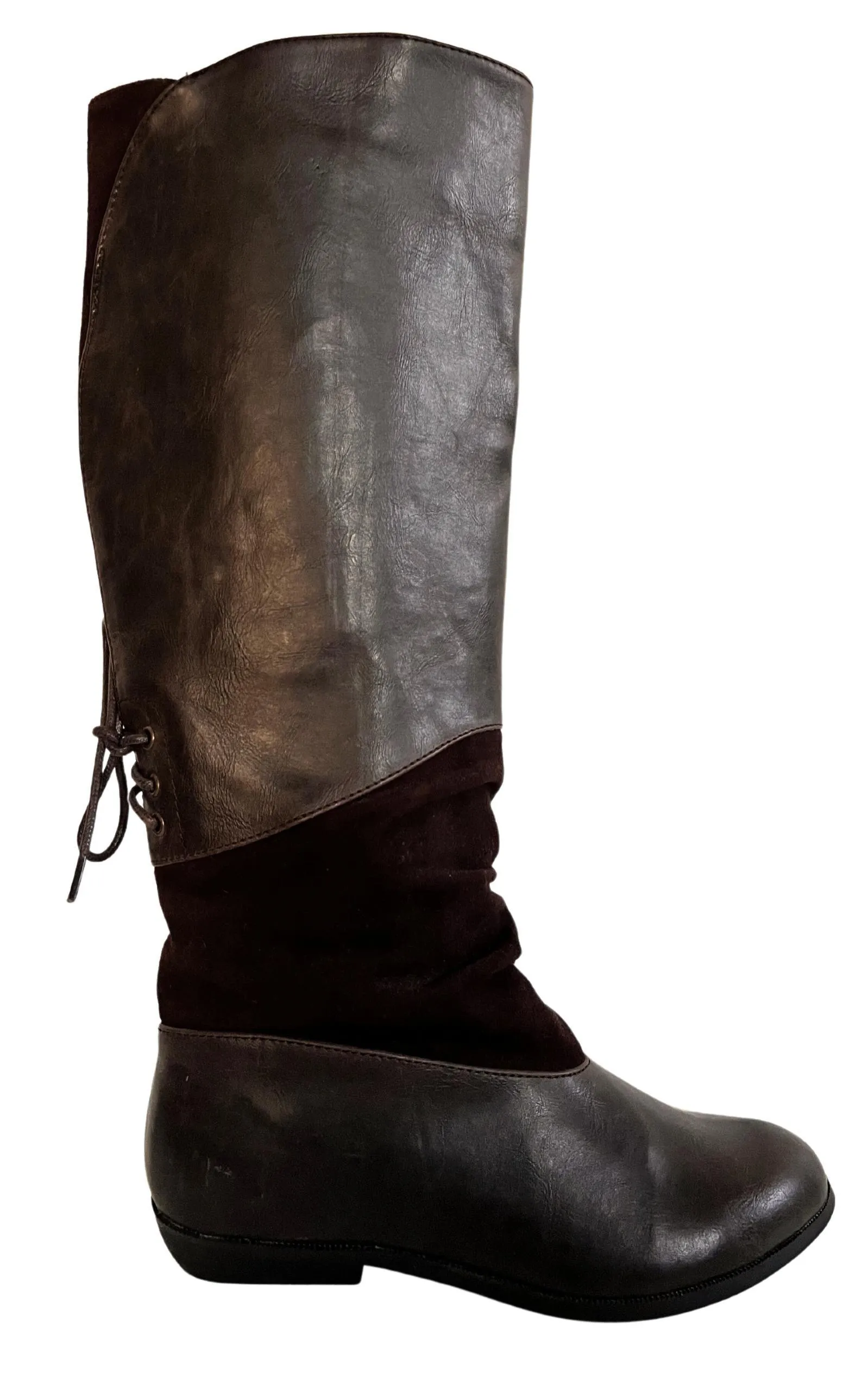 Brown Leather Riding Boots