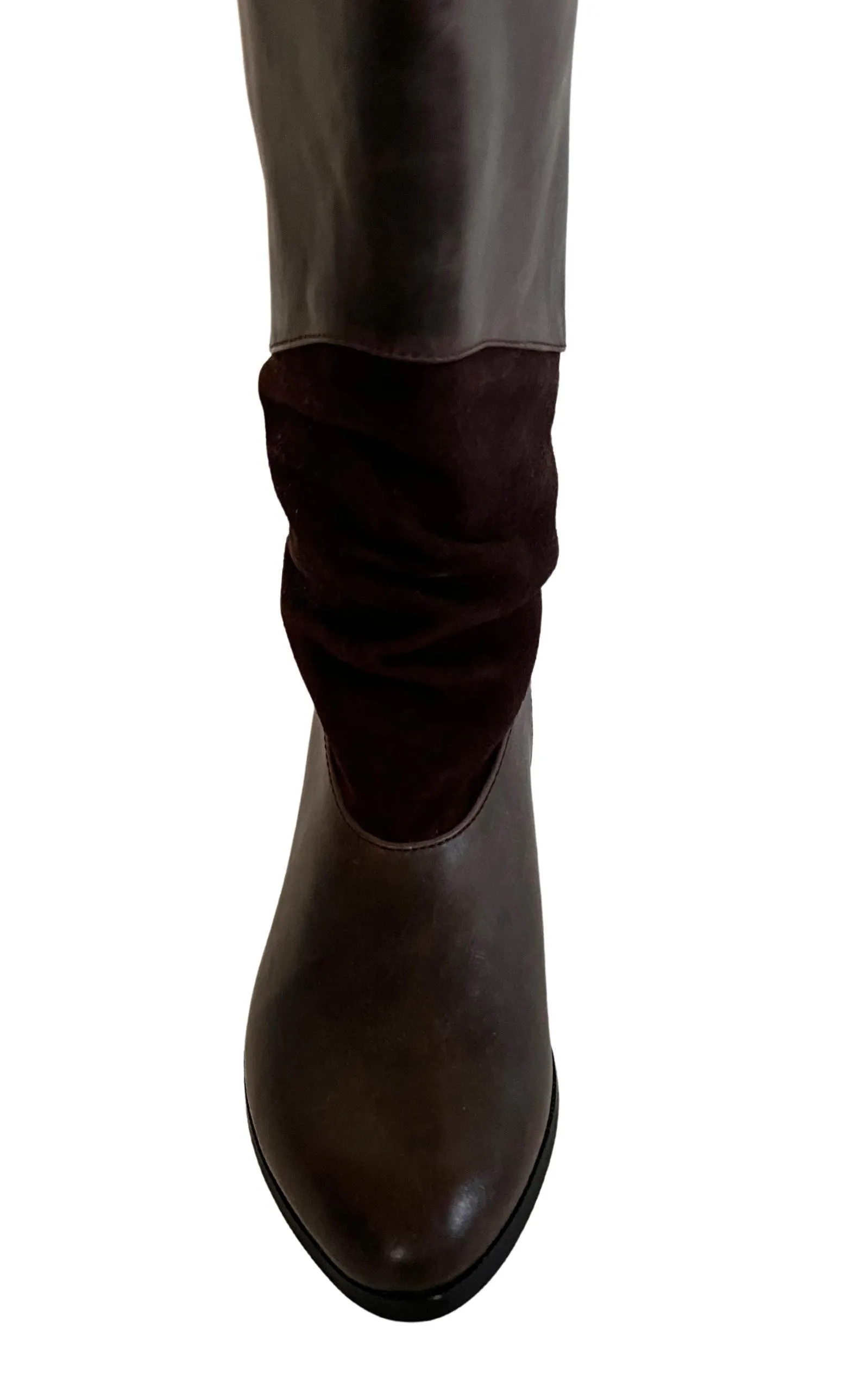 Brown Leather Riding Boots