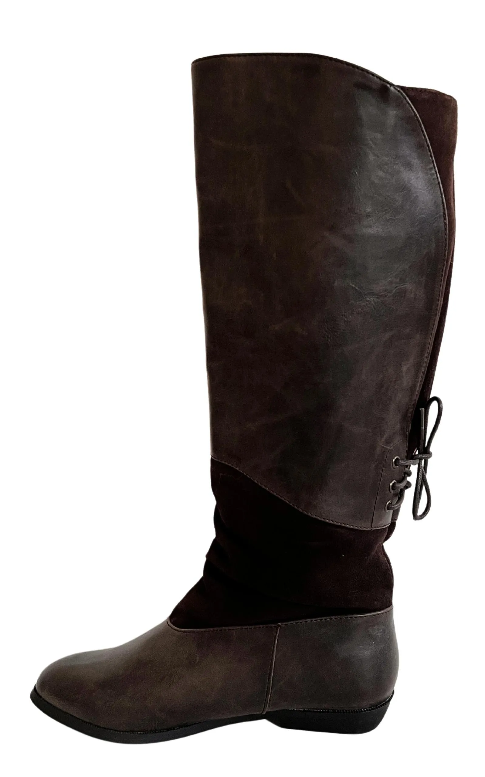 Brown Leather Riding Boots