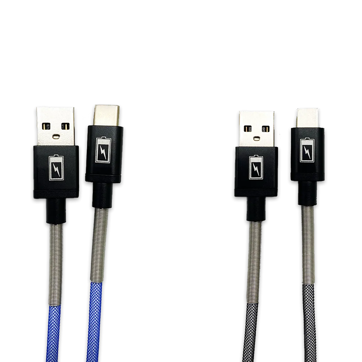 Charging Cable Indestructible USB to USB-C 4FT 2.4 Amp - 3 Pieces Per Pack 24613