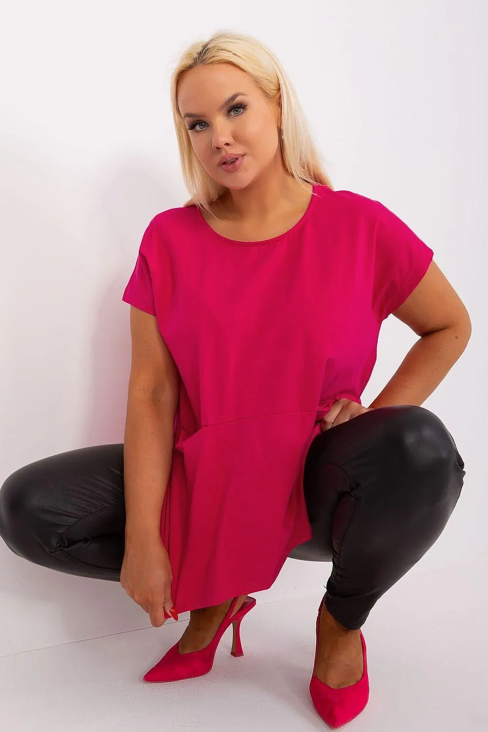 Chic Plus Size Blouse with Stylish Pockets for Effortless Elegance