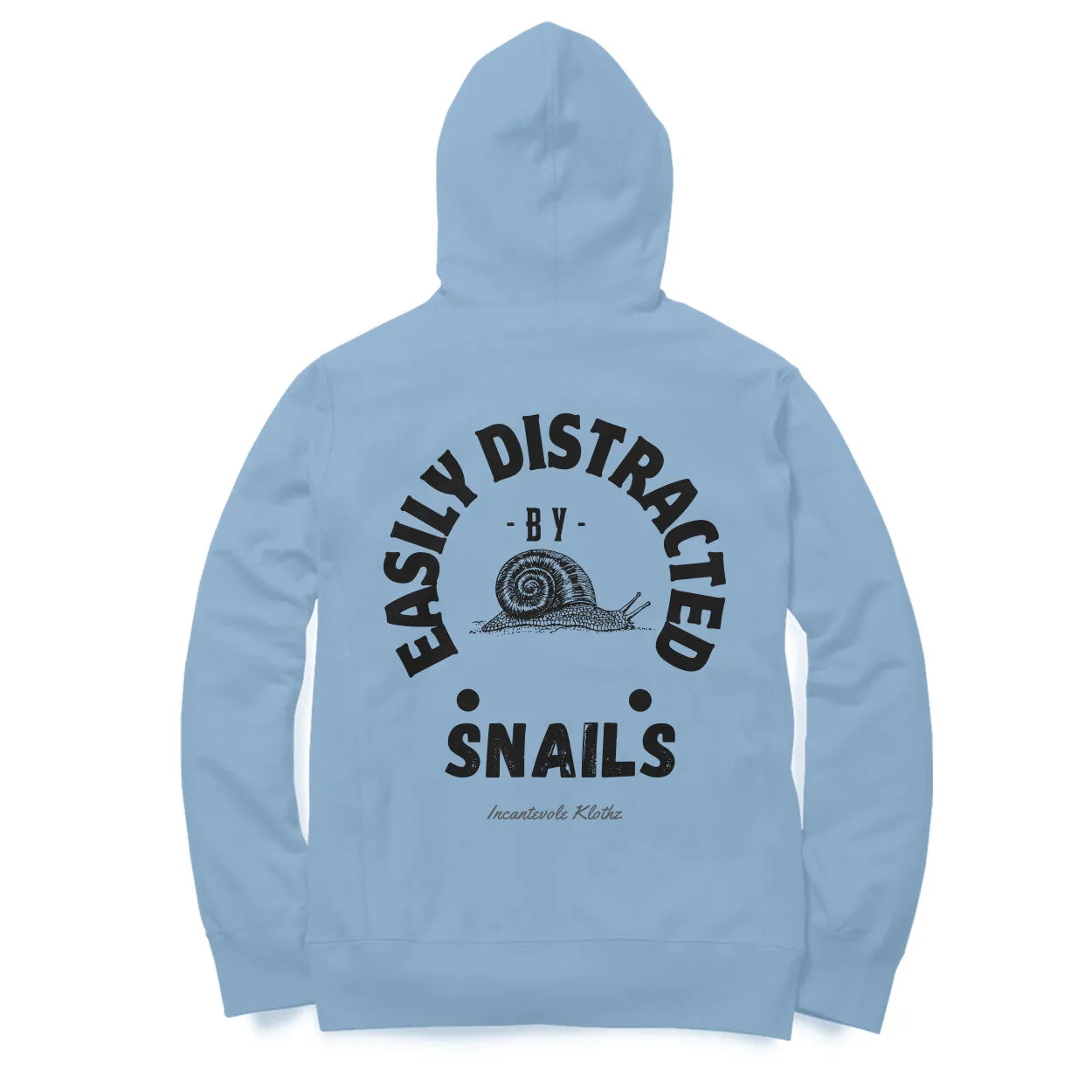 Distracted by Snails - Men's Hoodies