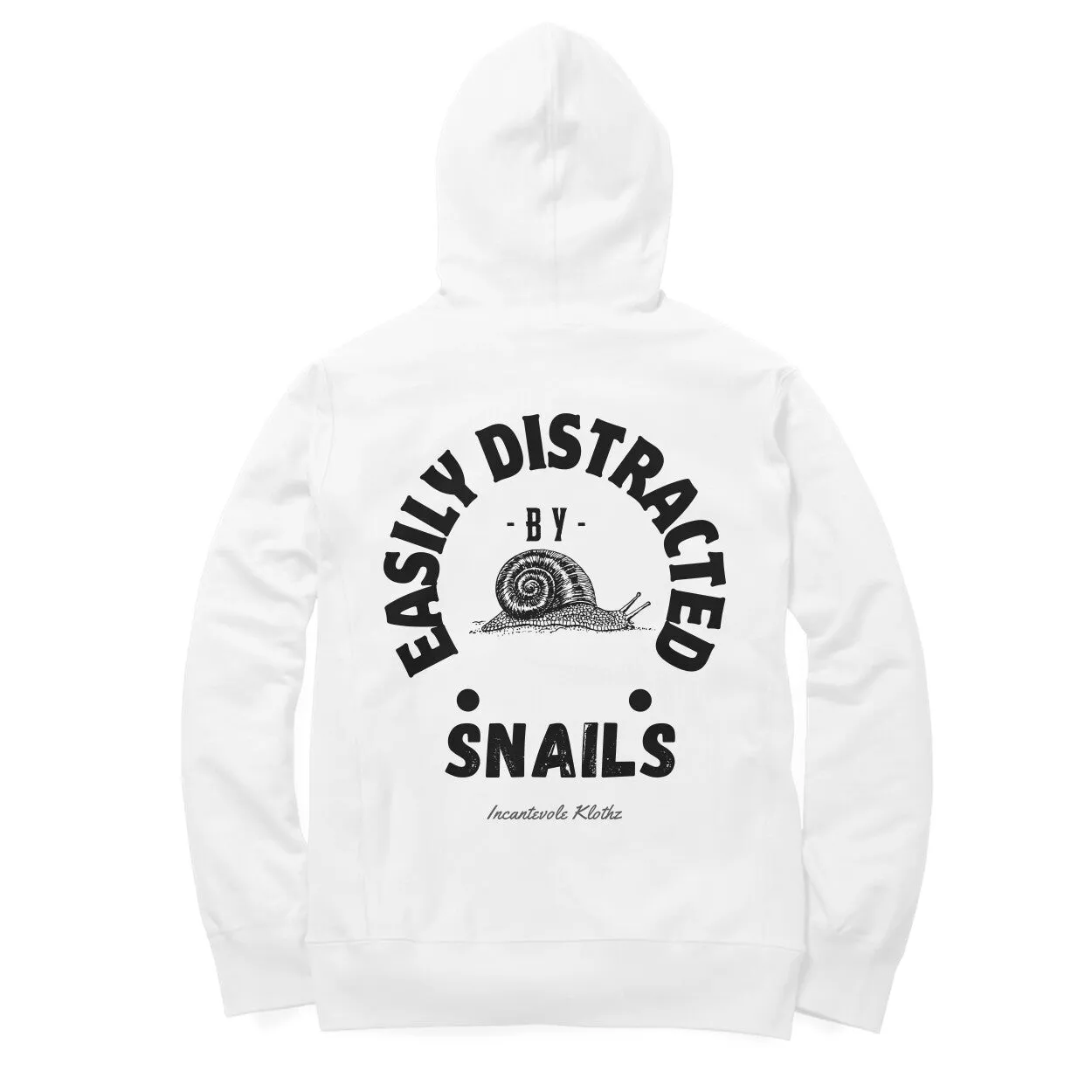 Distracted by Snails - Men's Hoodies