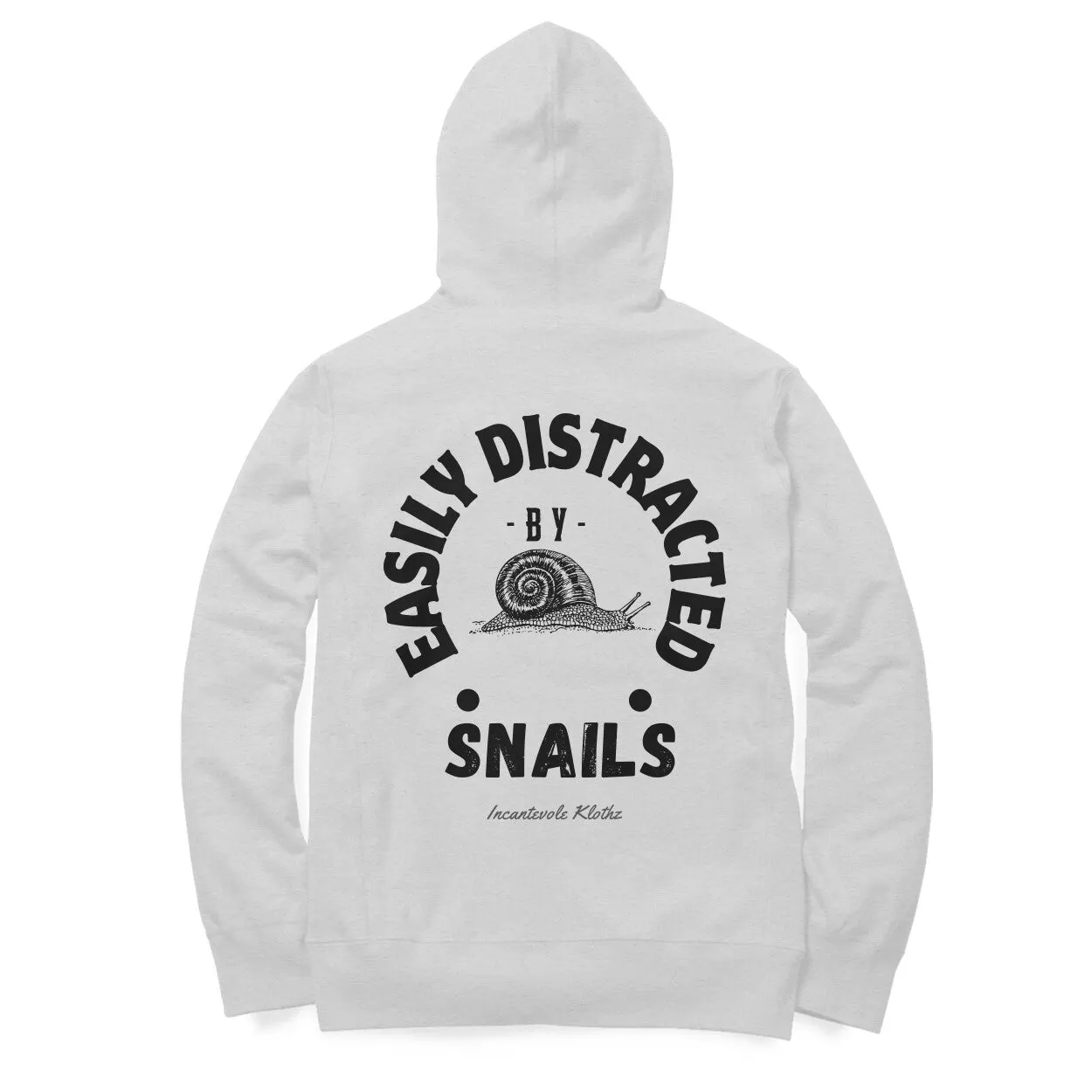 Distracted by Snails - Men's Hoodies