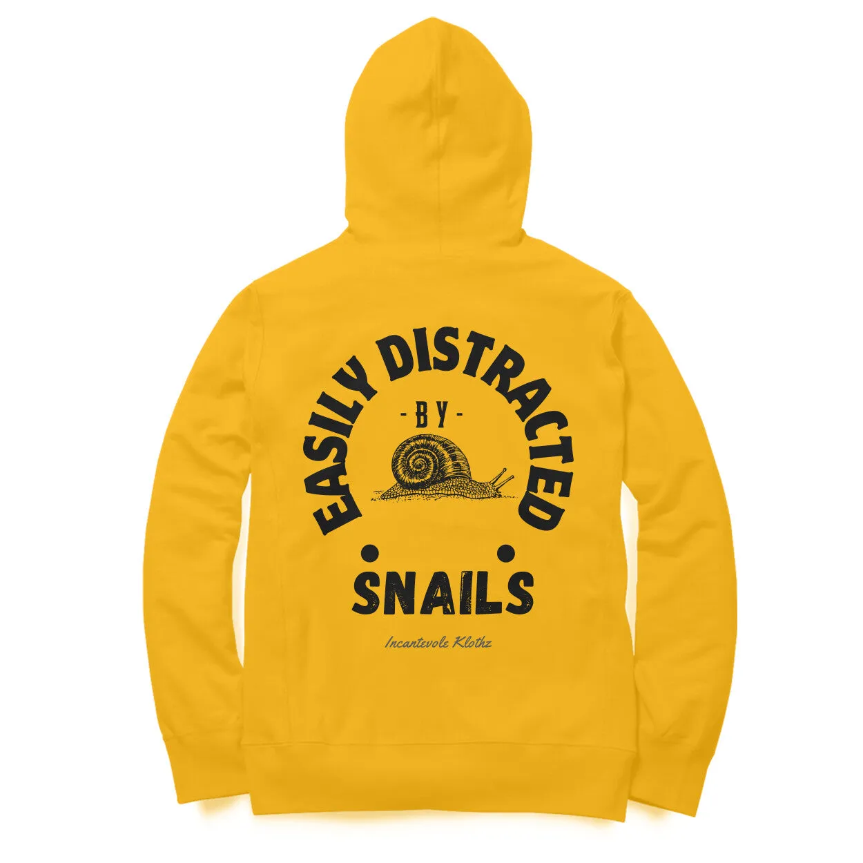 Distracted by Snails - Men's Hoodies