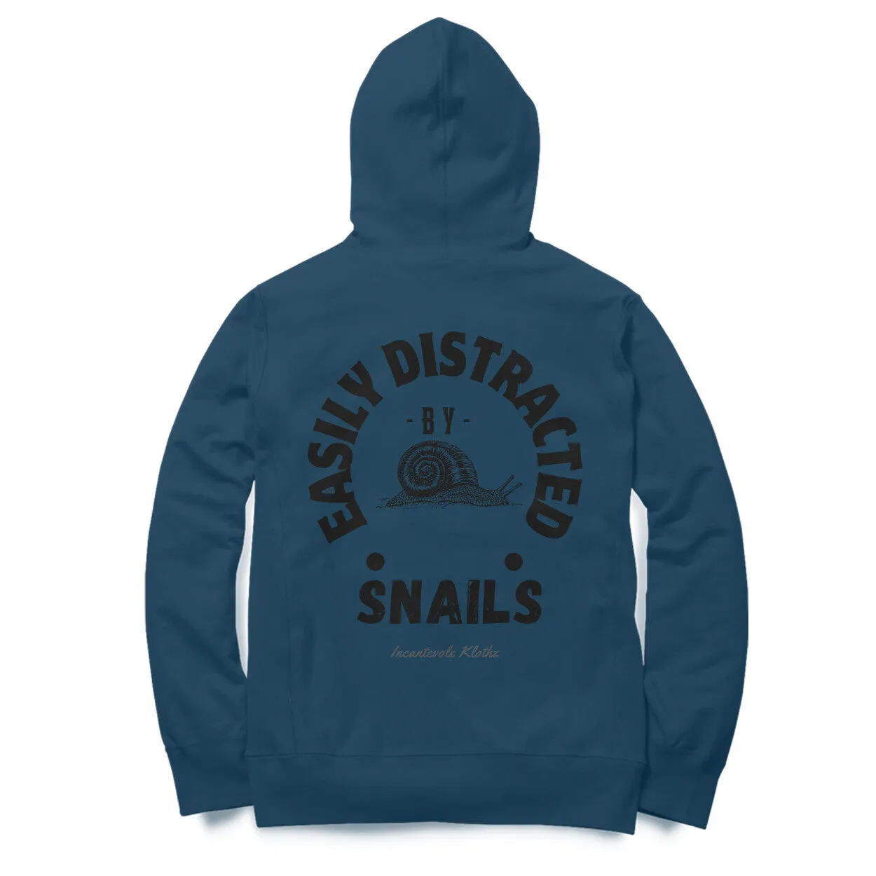 Distracted by Snails - Men's Hoodies