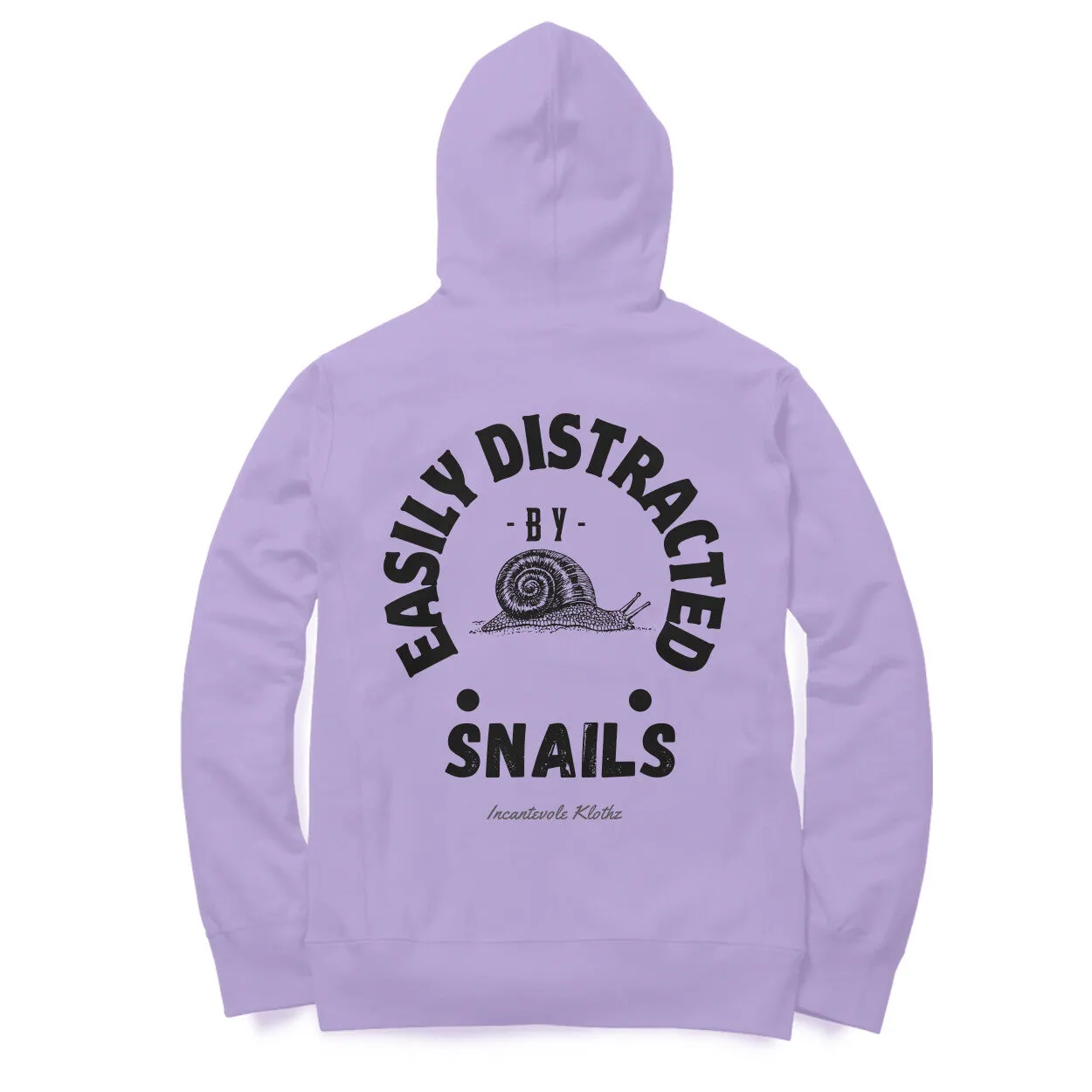 Distracted by Snails - Men's Hoodies