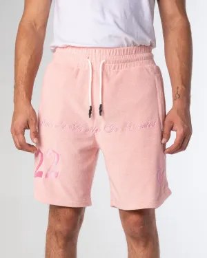 DOESN'T MATTER I'M LOADED SHORTS (PINK BLUSH)