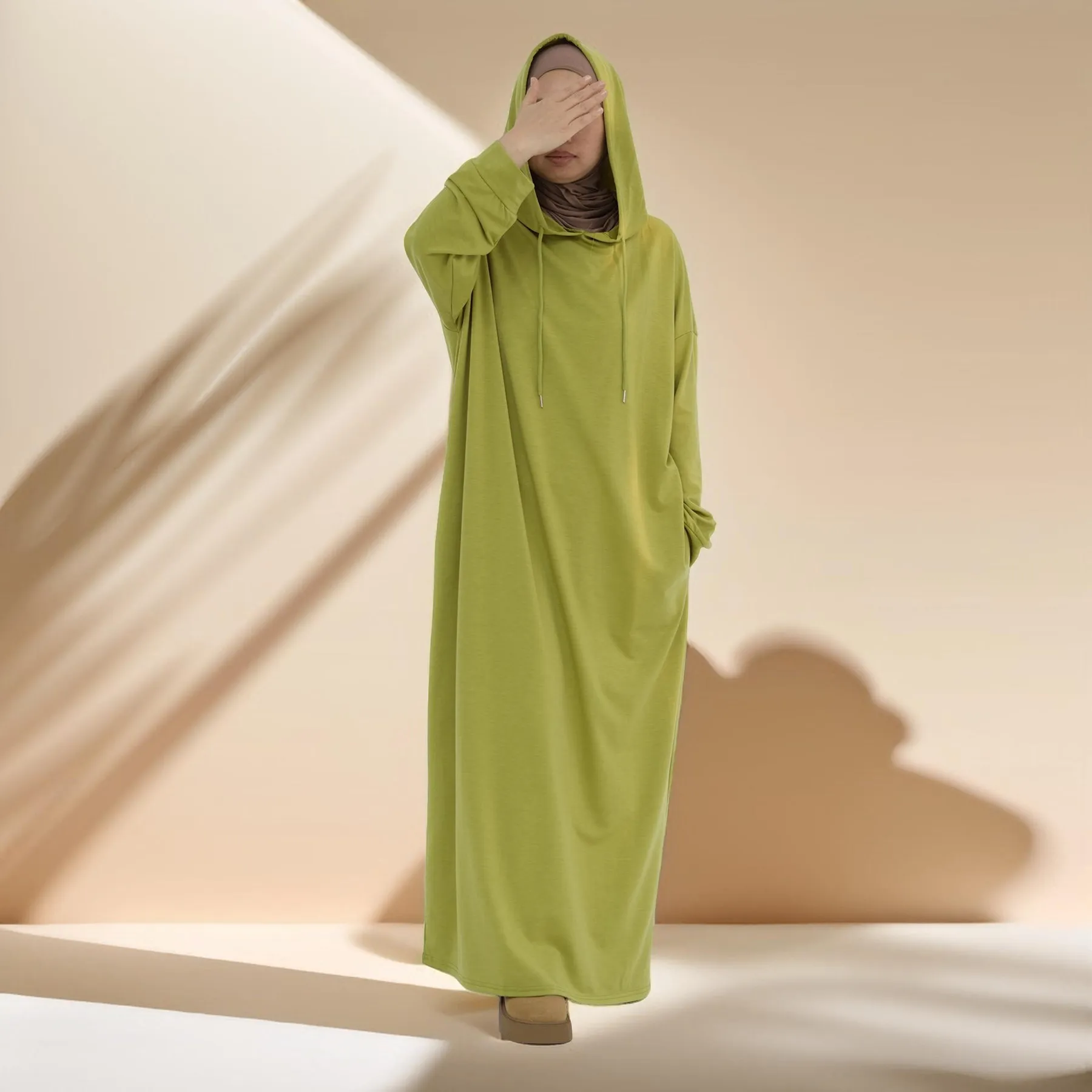 Effortless Everyday Sweatshirt Abaya Dress