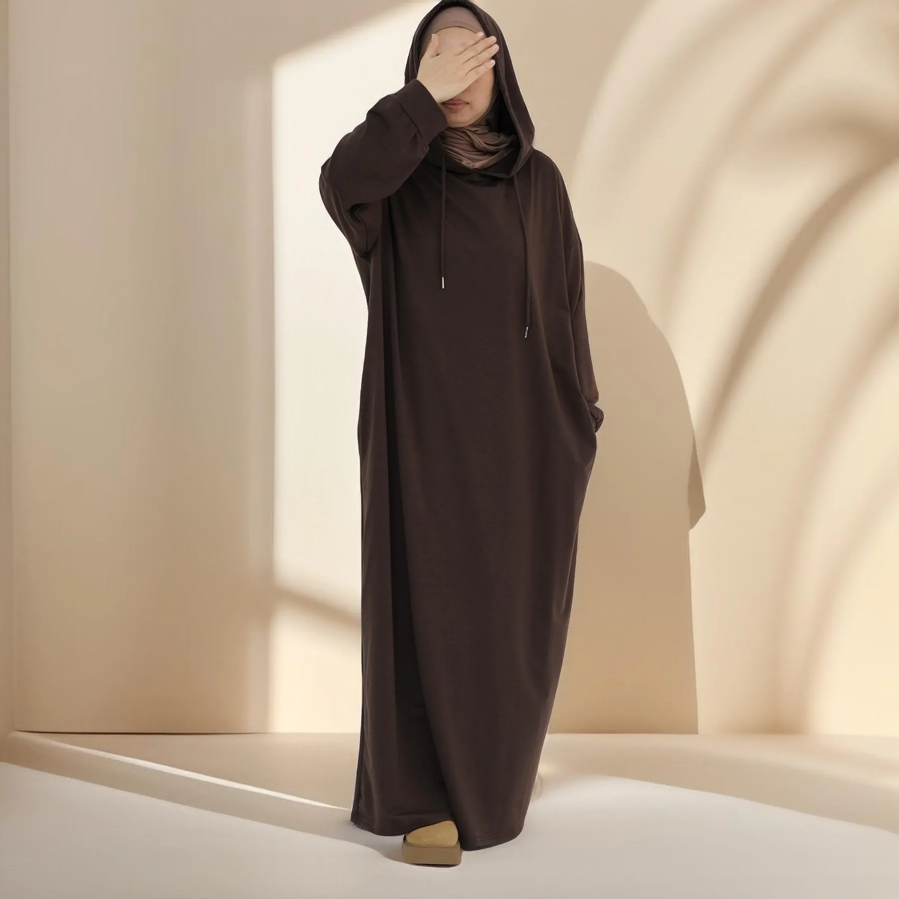 Effortless Everyday Sweatshirt Abaya Dress