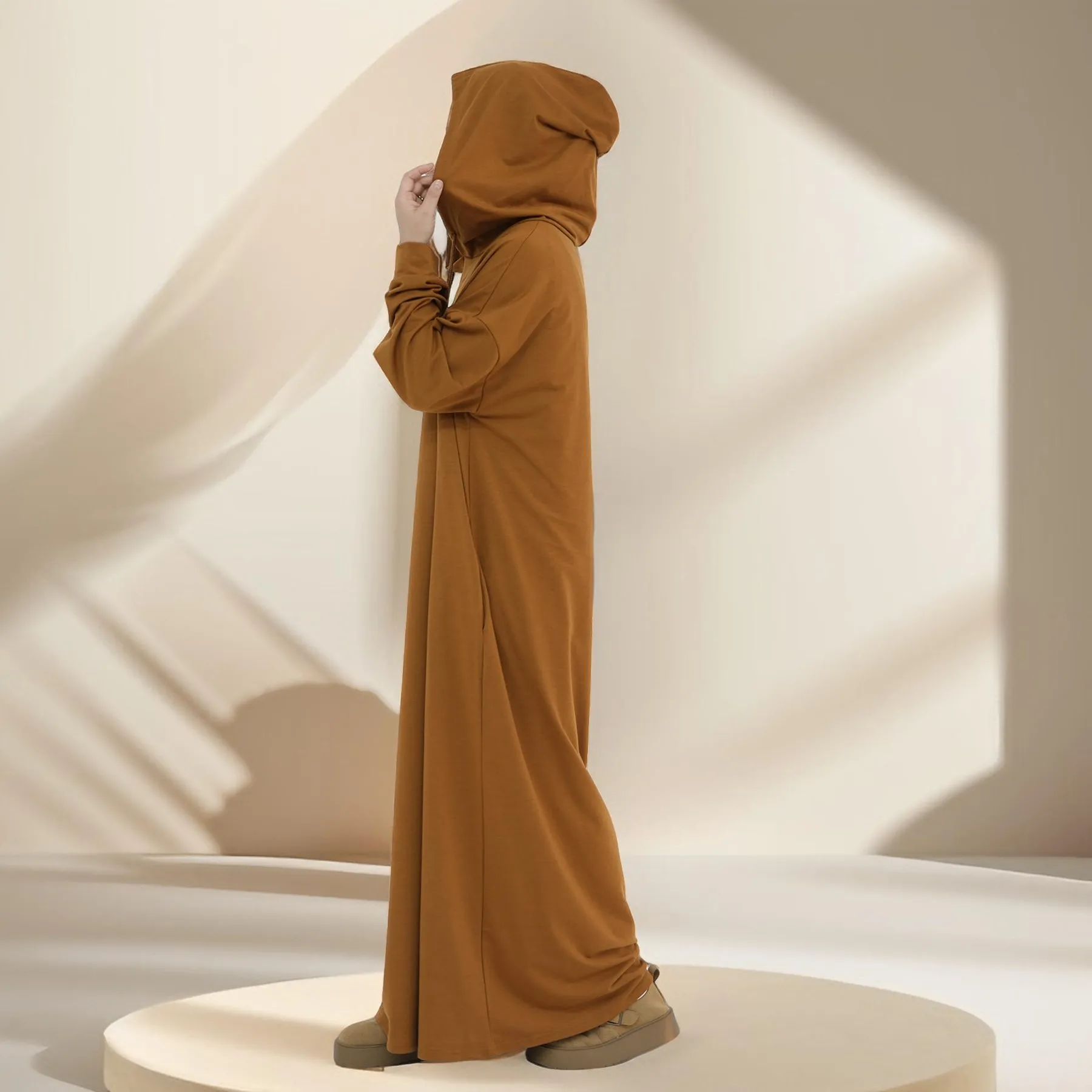 Effortless Everyday Sweatshirt Abaya Dress