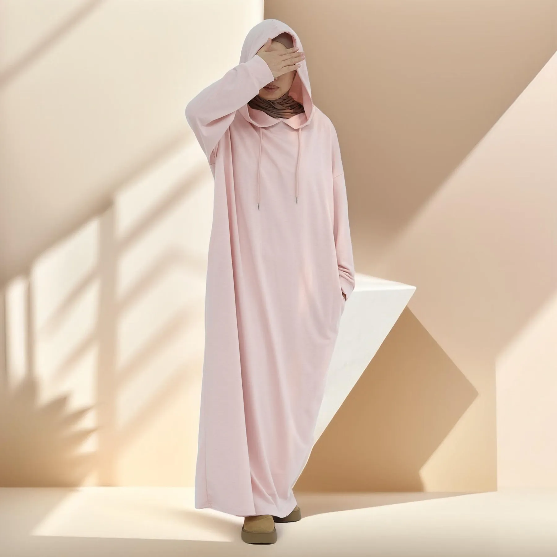 Effortless Everyday Sweatshirt Abaya Dress