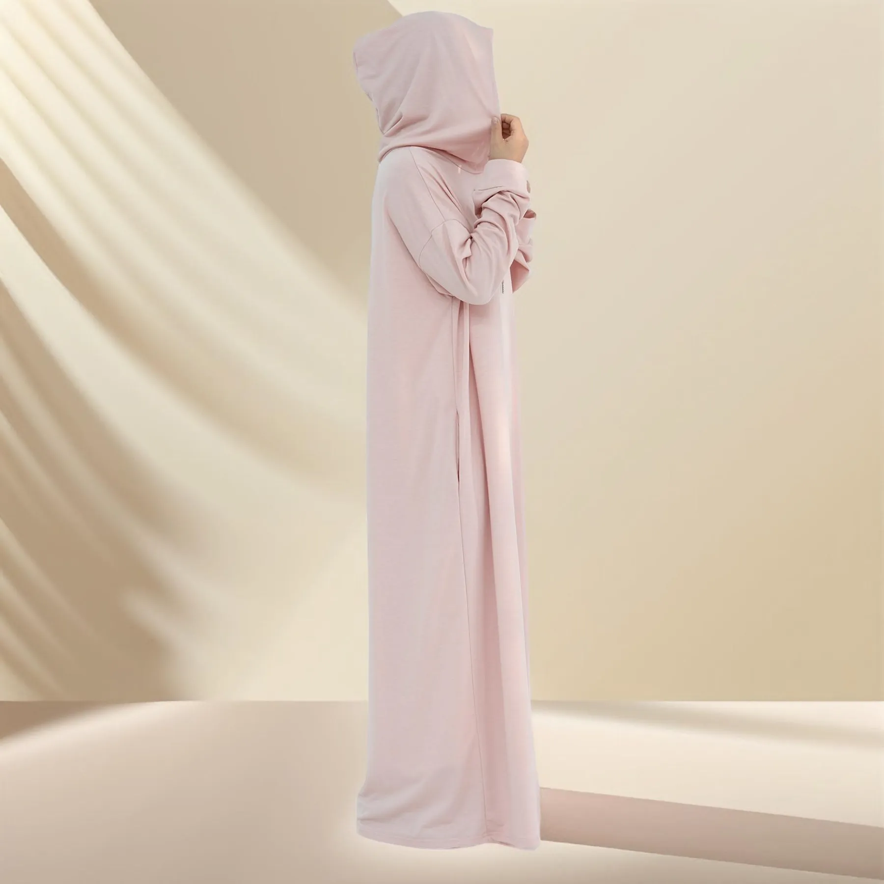 Effortless Everyday Sweatshirt Abaya Dress