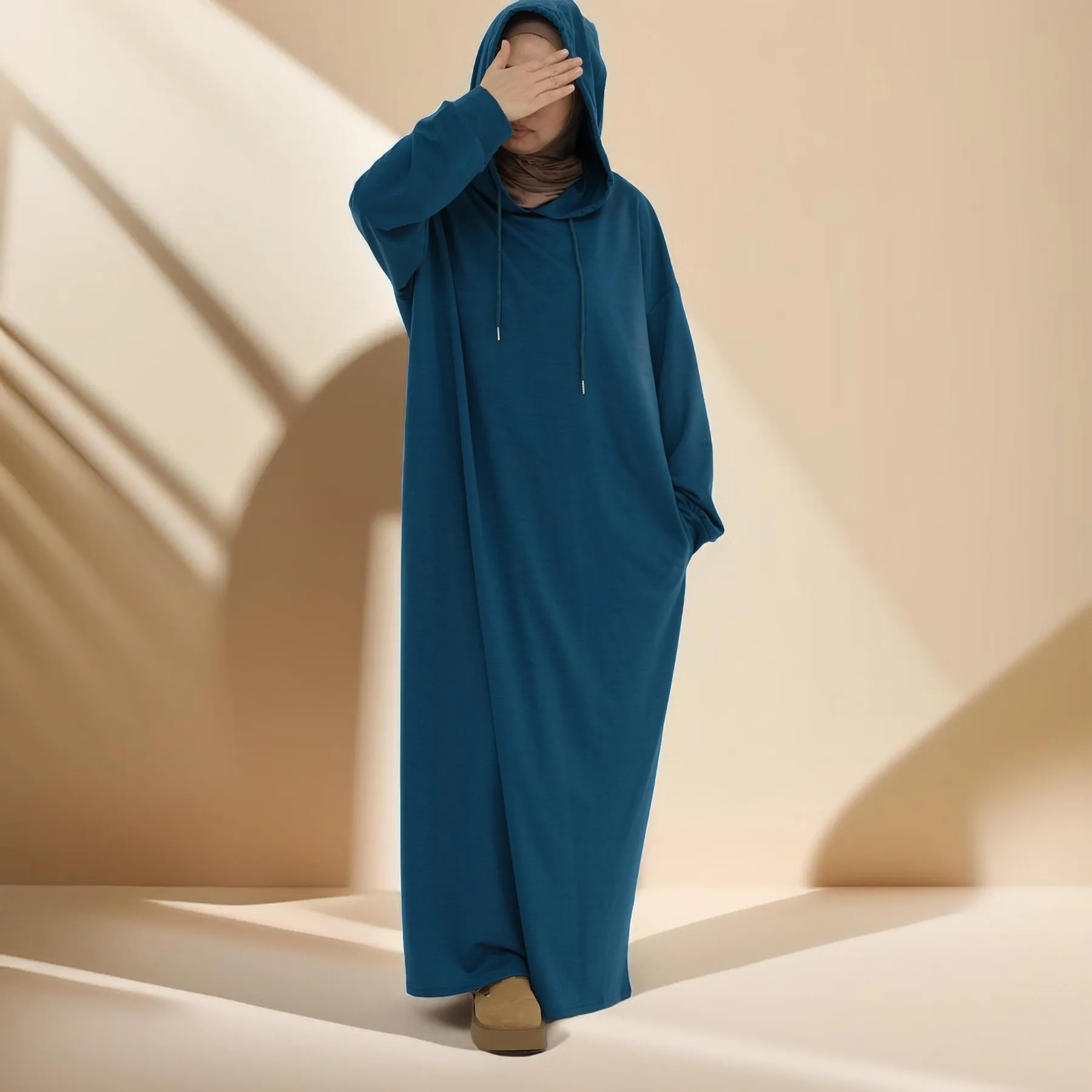 Effortless Everyday Sweatshirt Abaya Dress