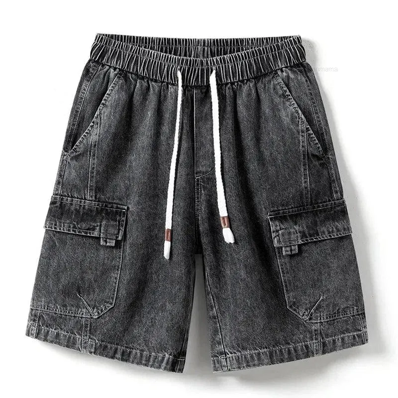 Explorer's Luxe Denim Shorts