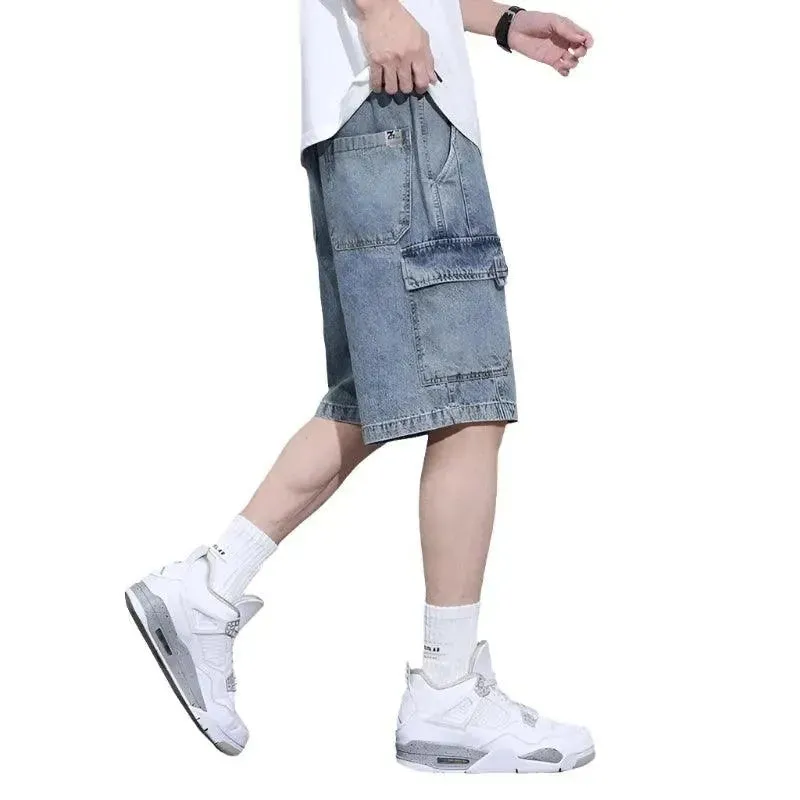 Explorer's Luxe Denim Shorts