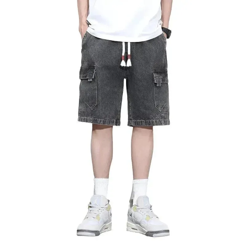 Explorer's Luxe Denim Shorts