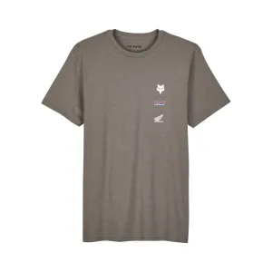 Fox Racing Fox x Honda II Premium Tee T-Shirt Heather Graphite Grey