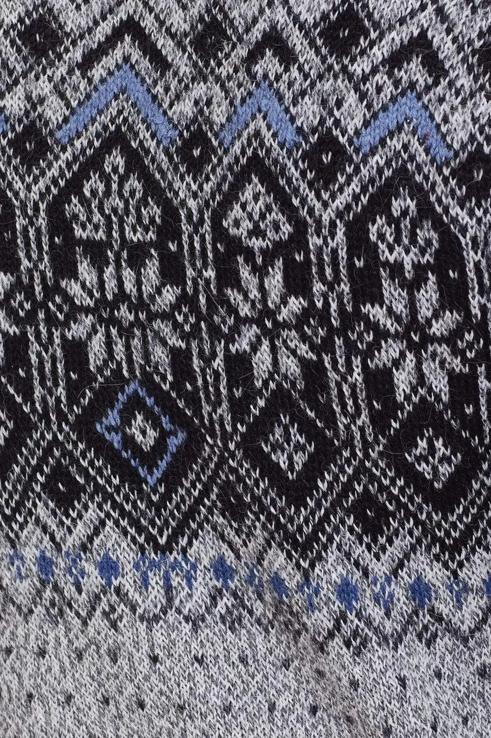 Freya Quarter Zip Alpaca Norwegian Sweater