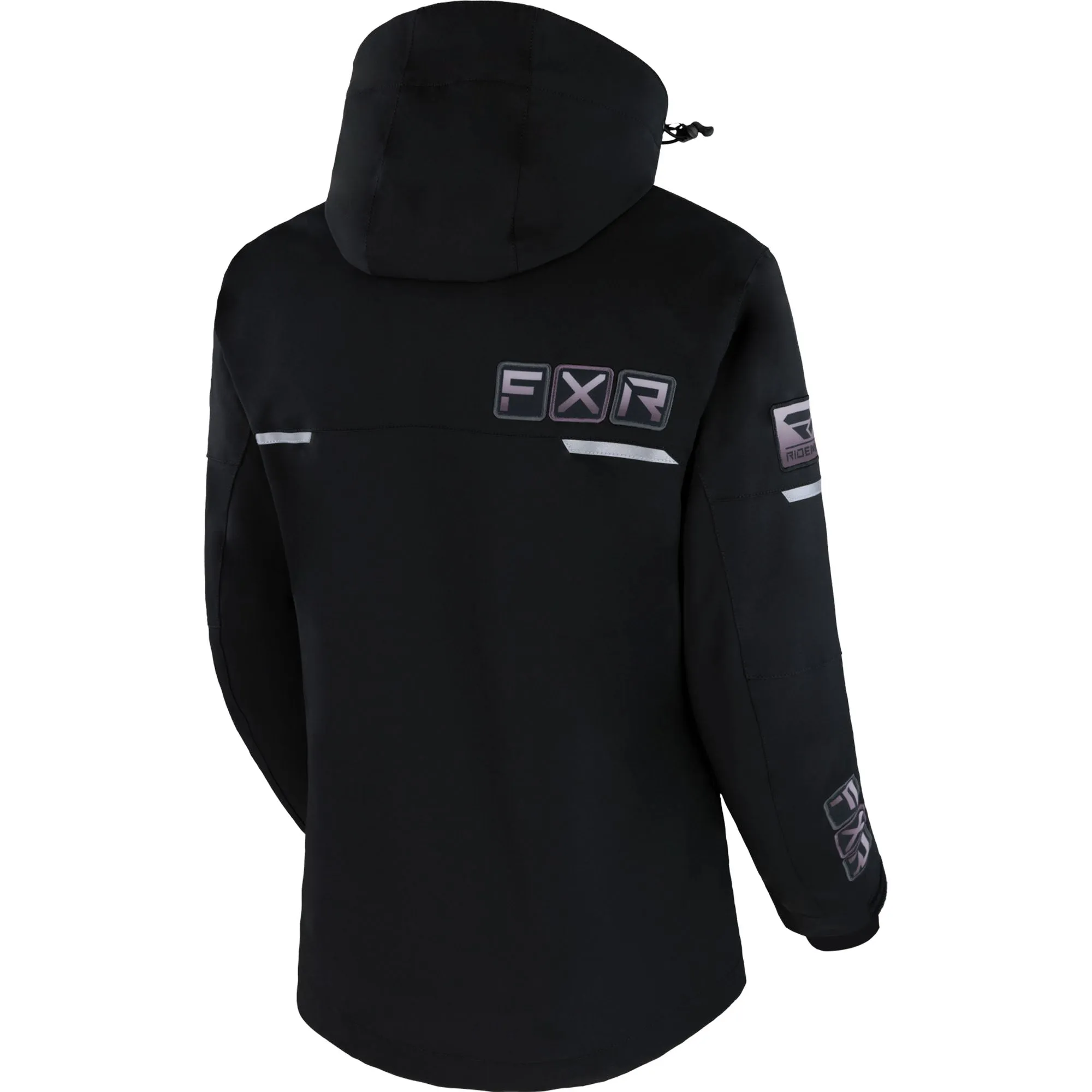 FXR Maverick Snowmobile Jacket Black/Muted Grape Fade