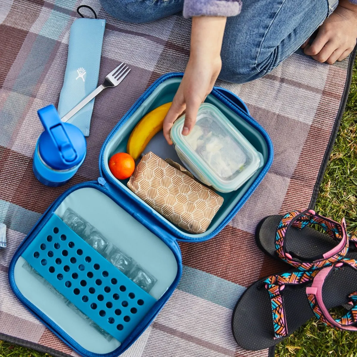 Kids Small Insulated Lunch Box Peony