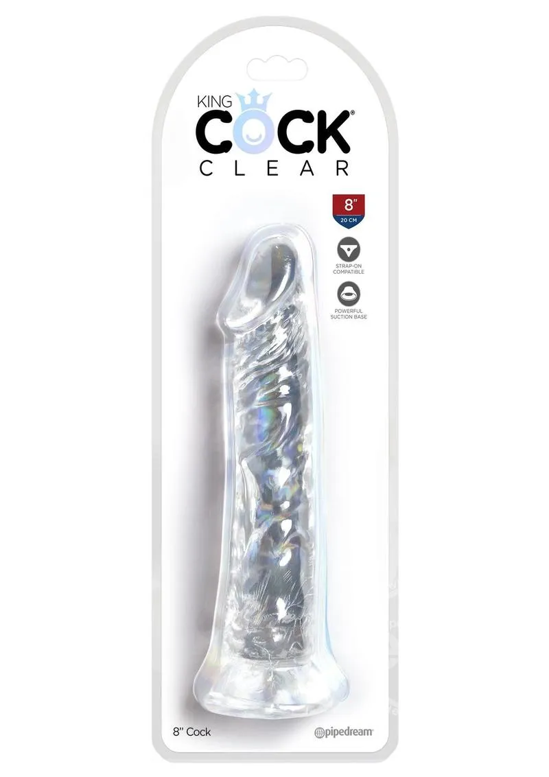 King Cock Clear 8" Dildo