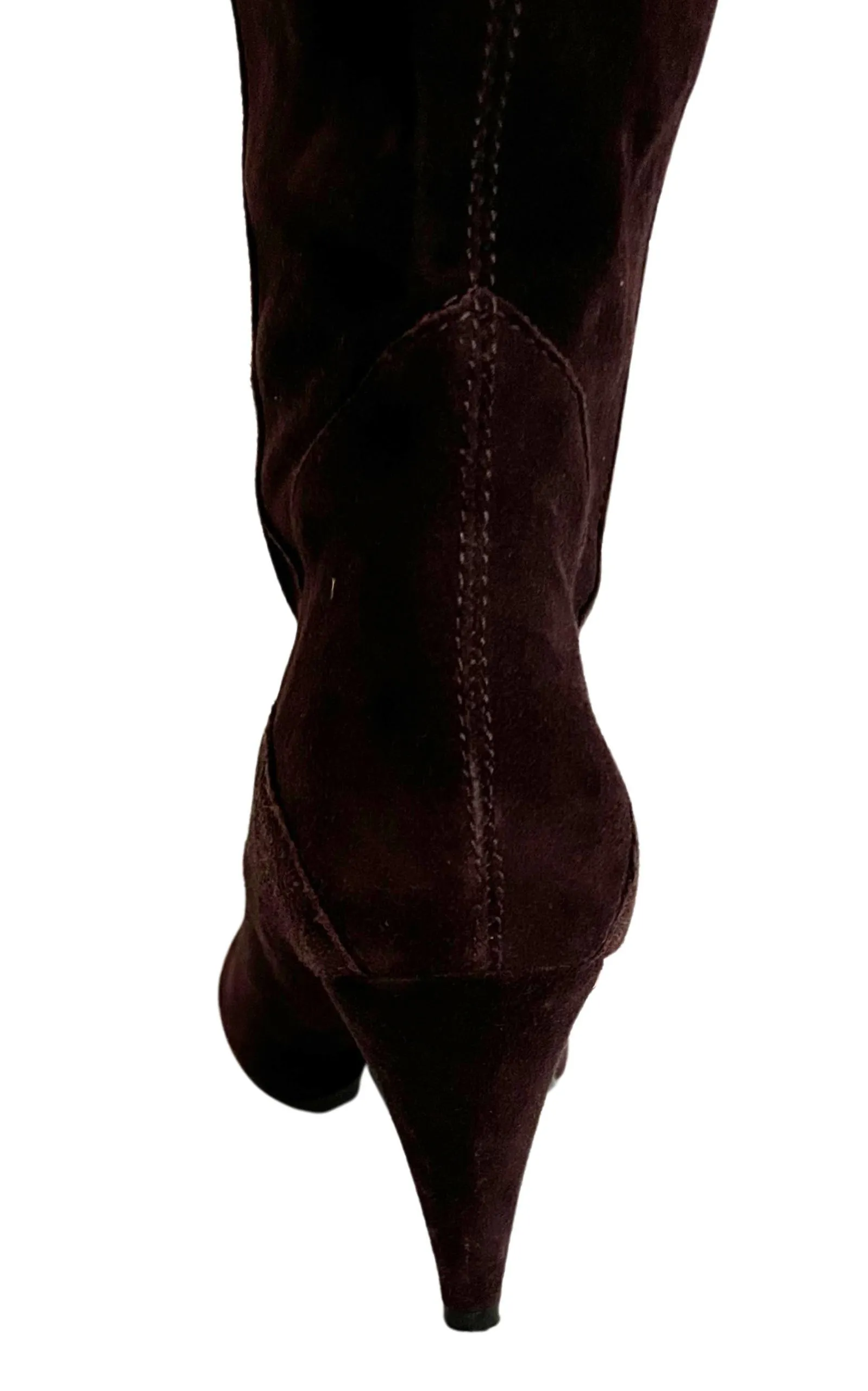 Knee High Brown Suede Boots