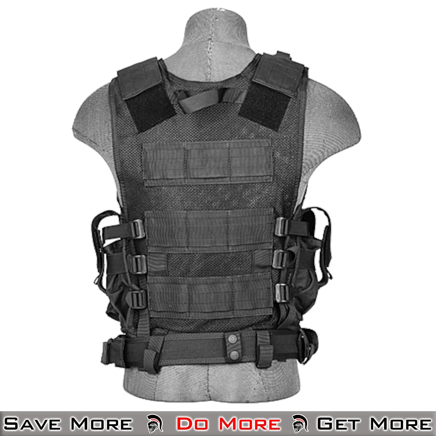 Lancer Tactical Cross Draw Airsoft Vest Tactical Plate Carrier