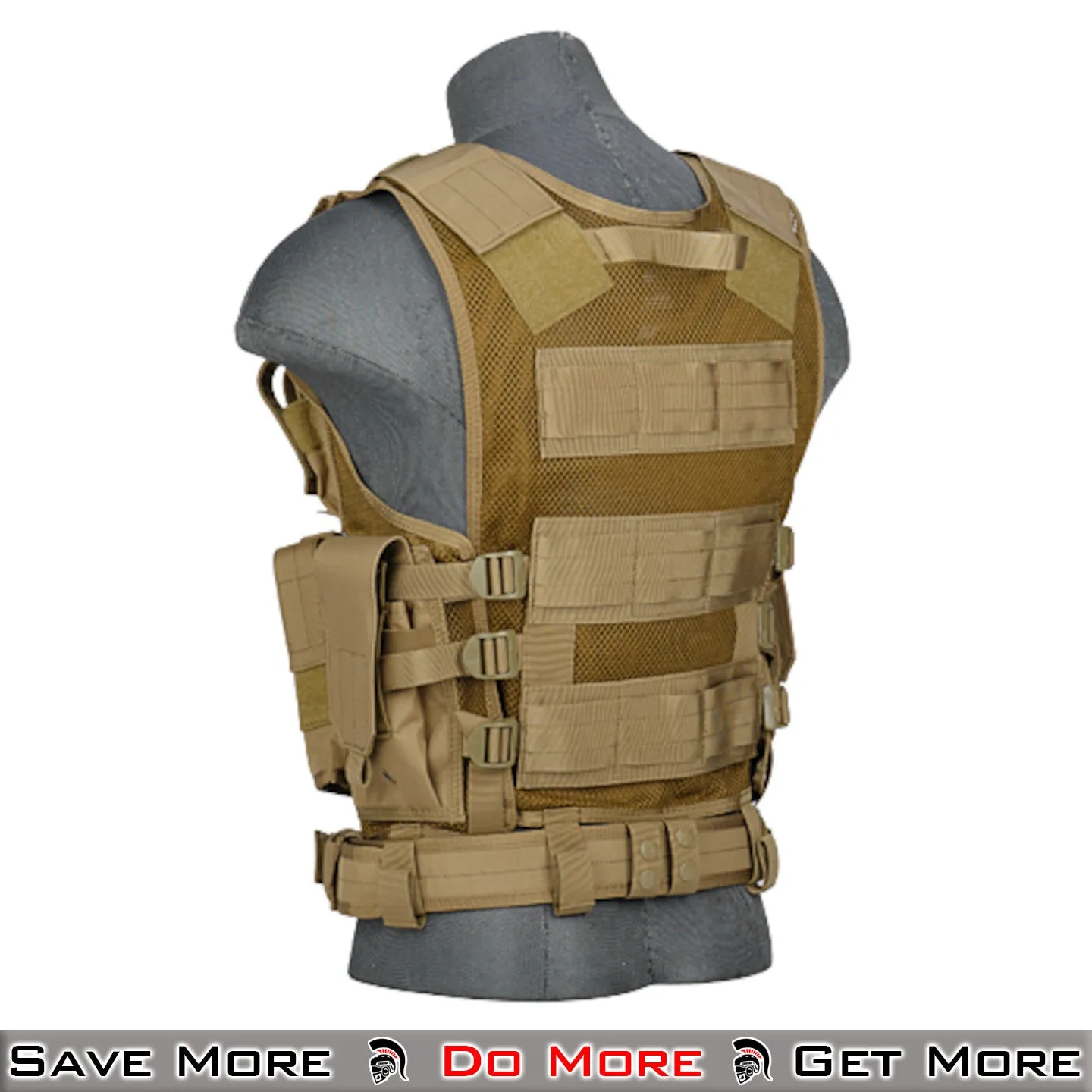 Lancer Tactical Cross Draw Airsoft Vest Tactical Plate Carrier