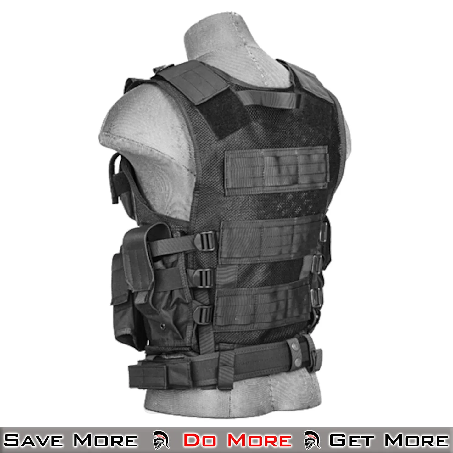 Lancer Tactical Cross Draw Airsoft Vest Tactical Plate Carrier