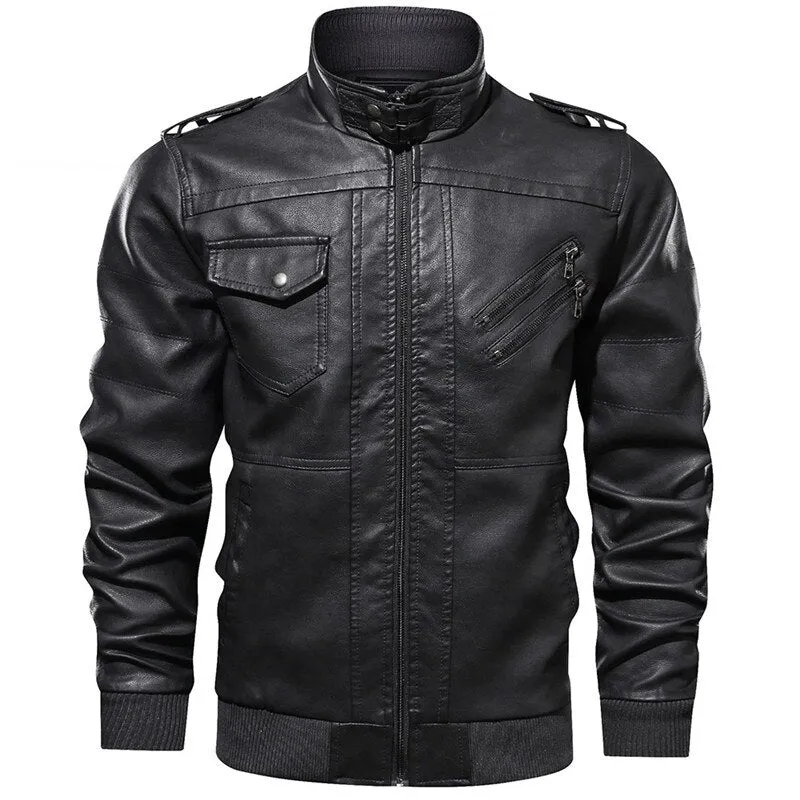 Men's Leather Daytona Biker Jacket