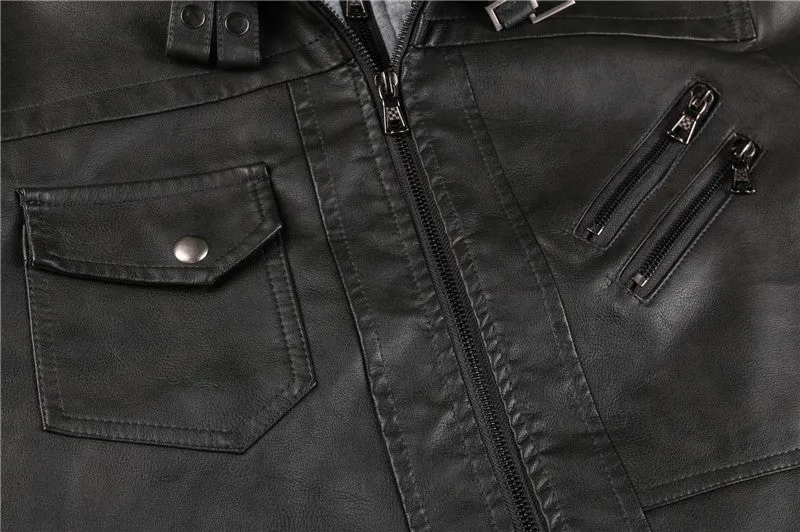 Men's Leather Daytona Biker Jacket