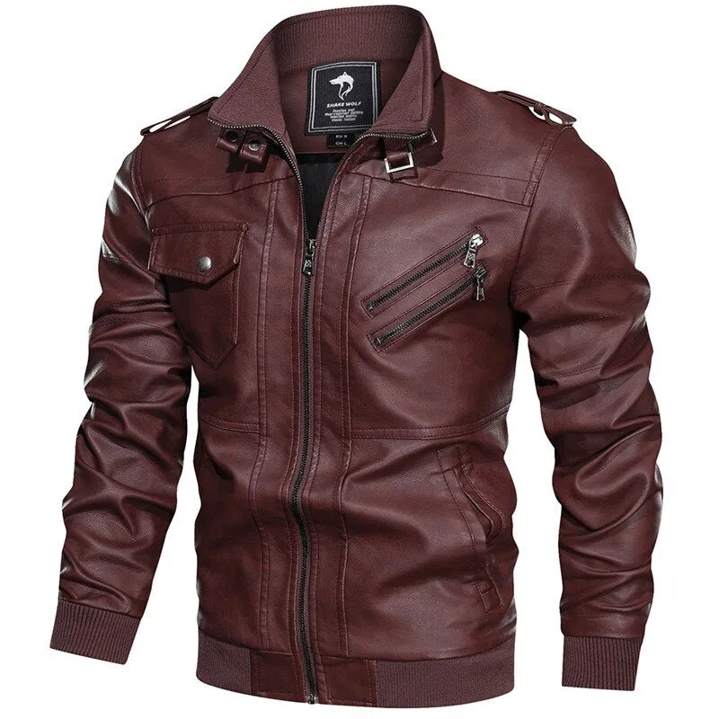 Men's Leather Daytona Biker Jacket