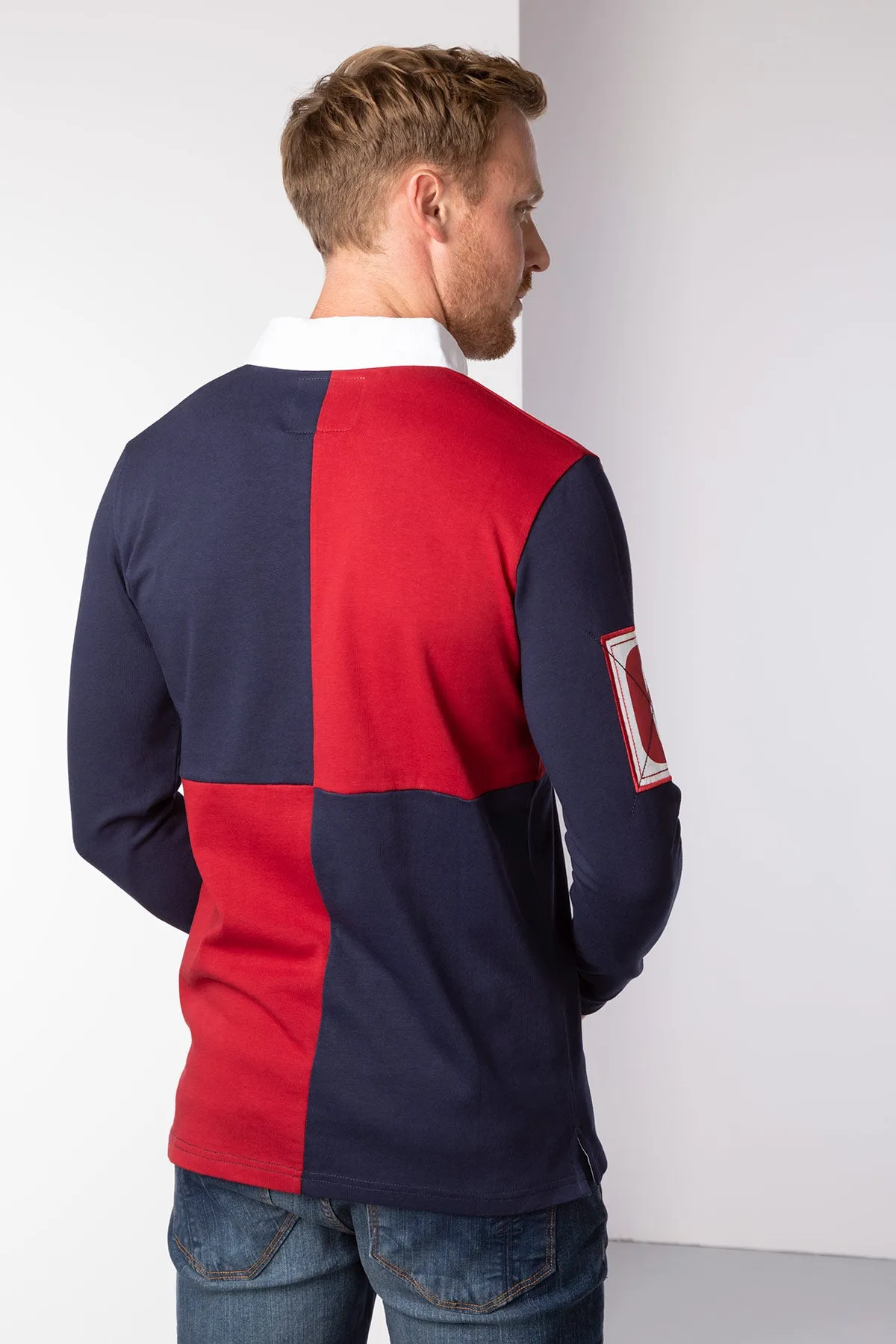 Men's Rugby Shirt - Otley Quartered