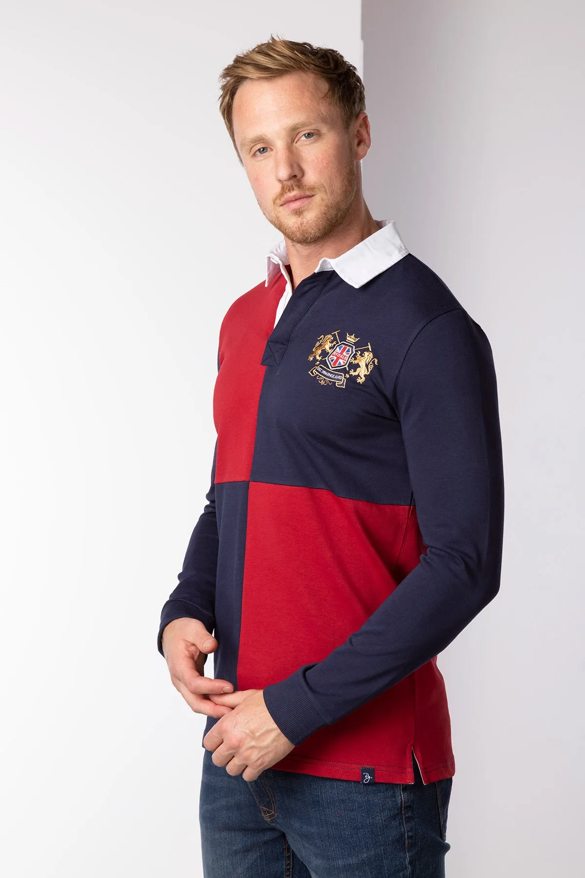 Men's Rugby Shirt - Otley Quartered