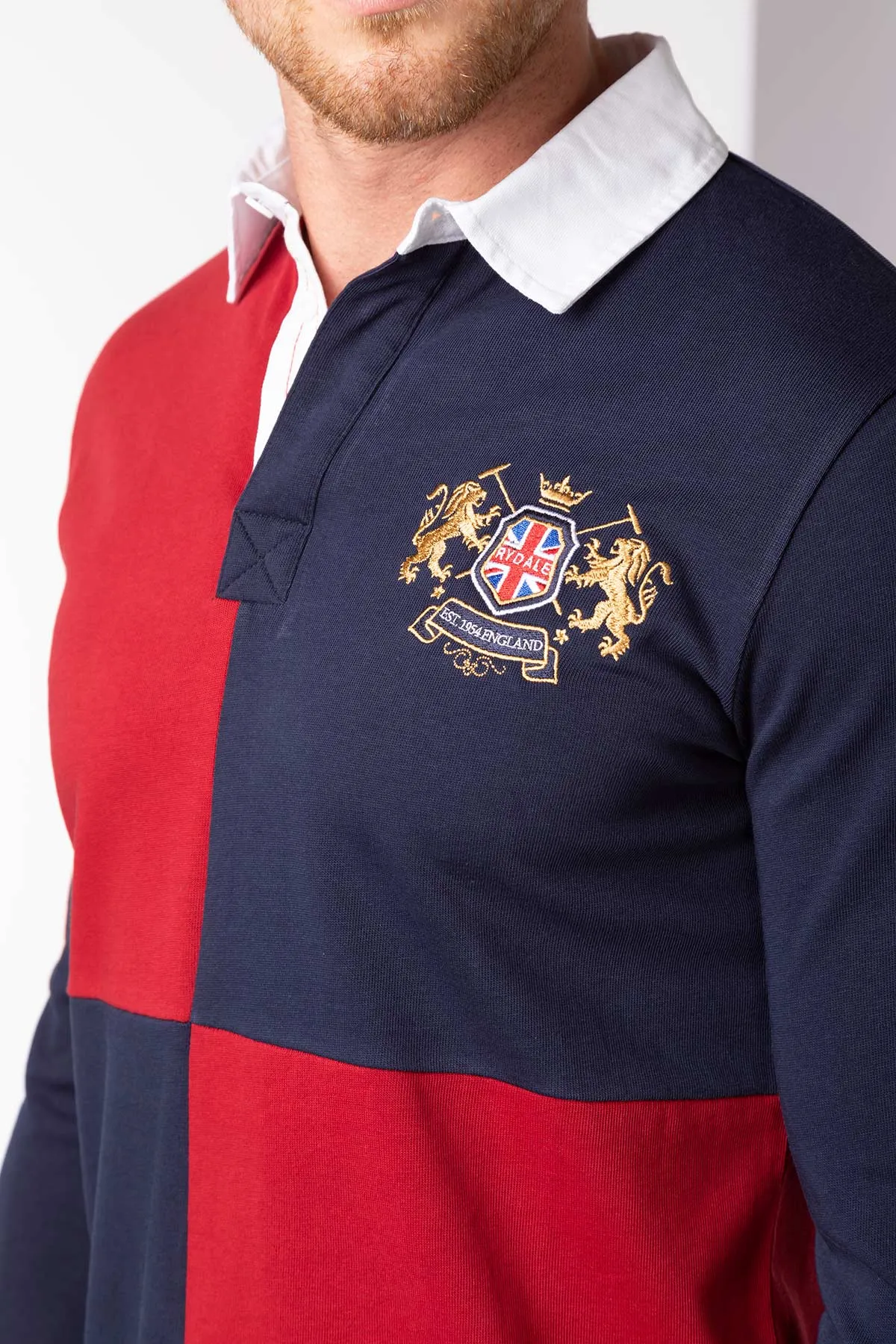 Men's Rugby Shirt - Otley Quartered